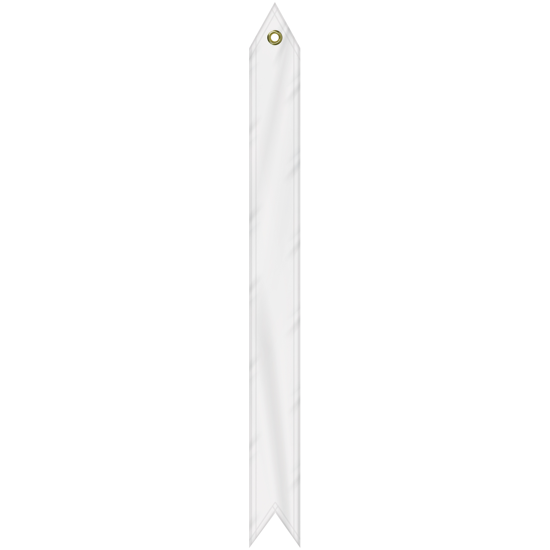 2 1/4" x 24" Custom Printed Nylon Streamer 4