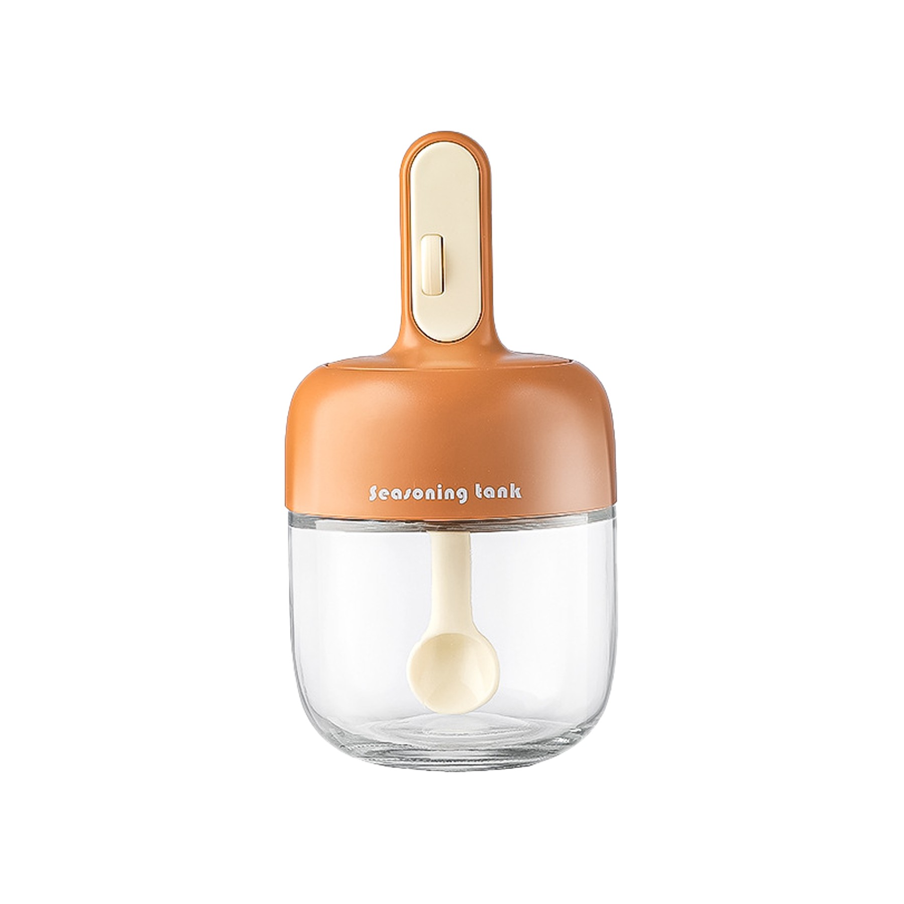 Spoon Lid Integrated Moisture-proof Seasoning Bottle 4