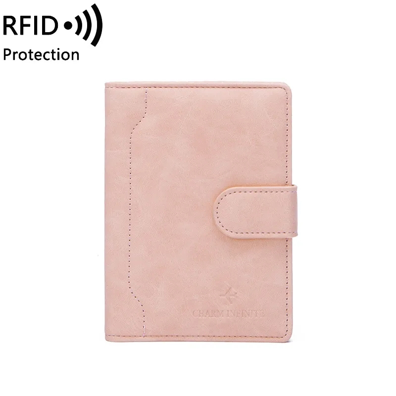 RFID Blocking Travel Passport Holder Cover Slim Id Card Case 4