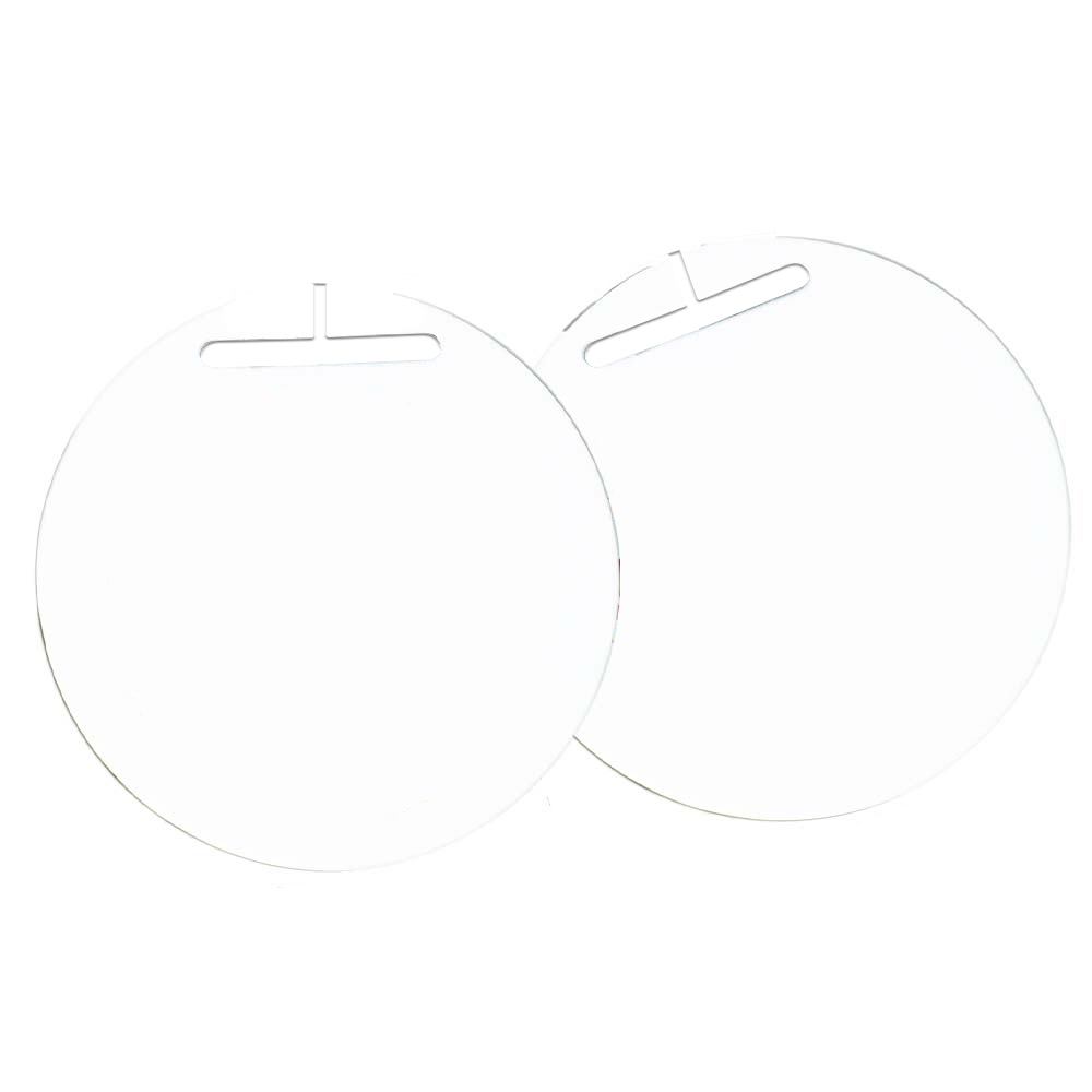 Round Metal Bag Tag 2
