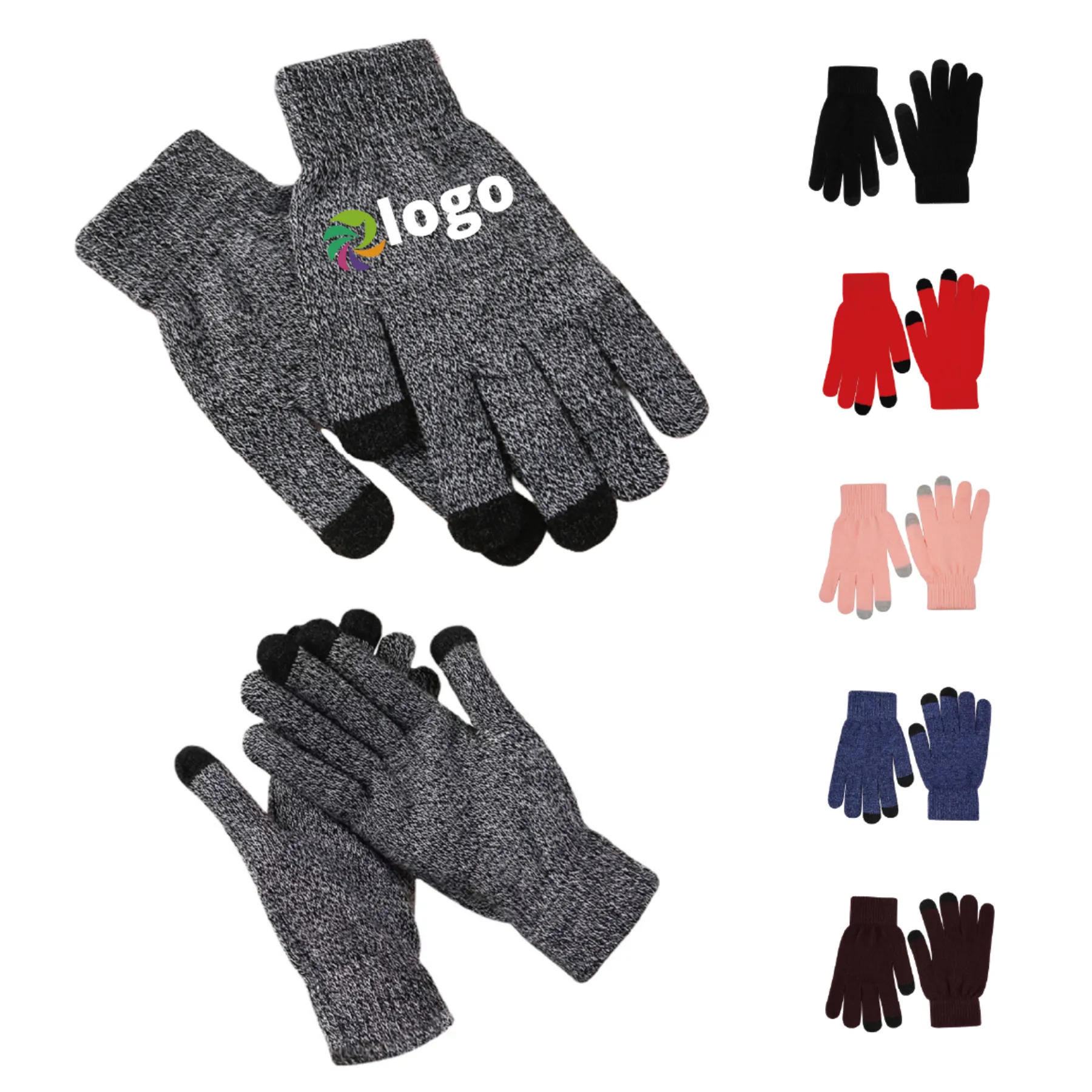 Unisex Thickened Touchscreen Gloves
