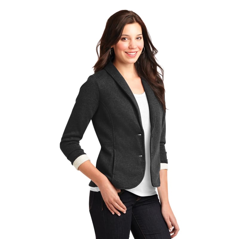 Port Authority Women's Fleece Blazer. 3