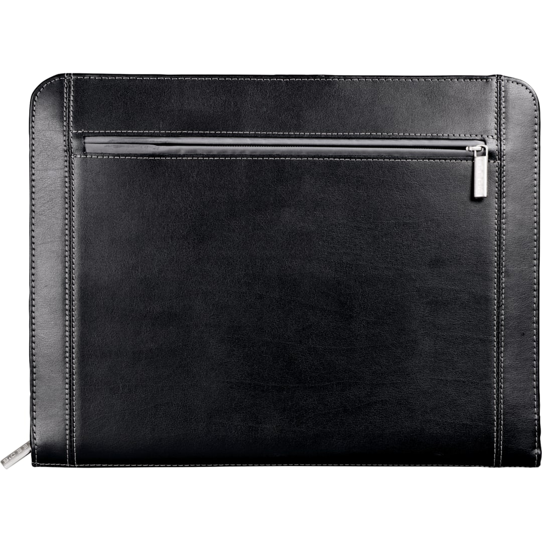 FSC® Mix Metropolitan Zippered Padfolio 18