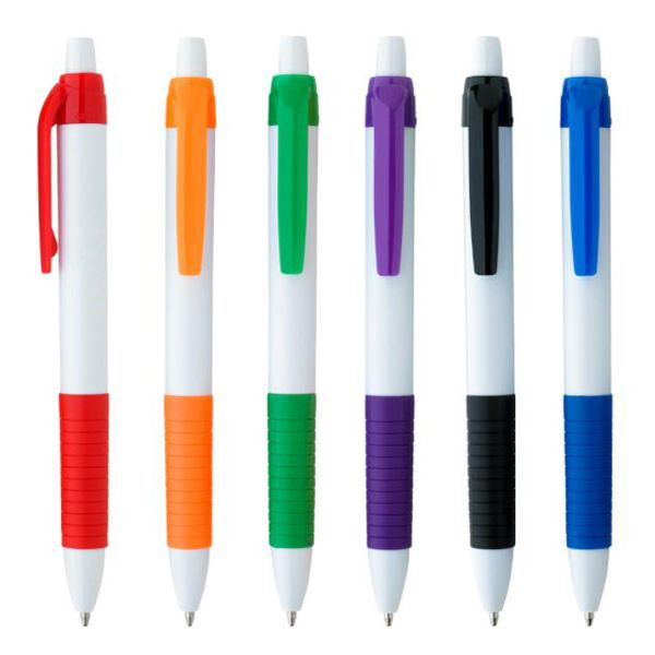 Classic Click-Action Pen W/ Rubber 1