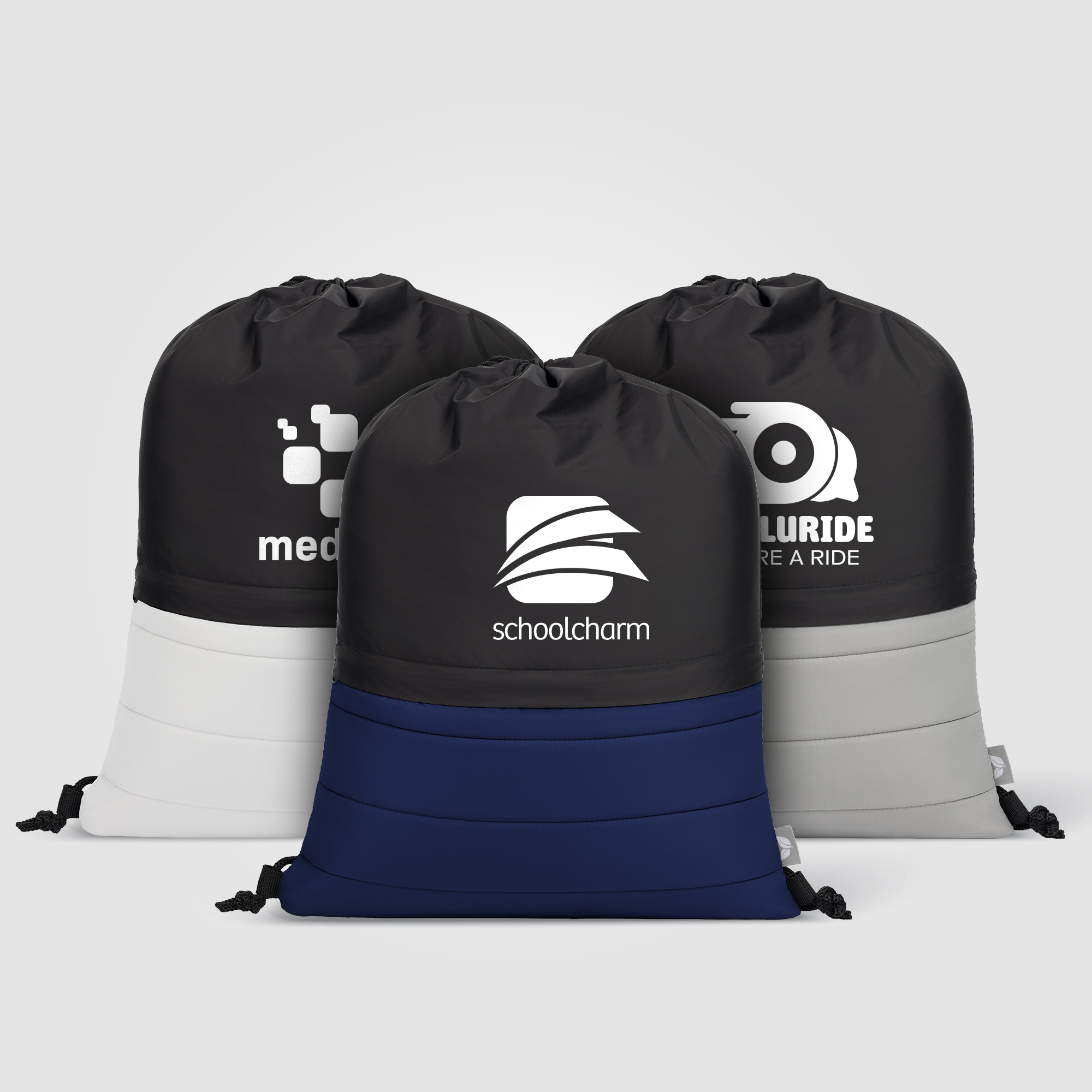 SportStyle rPET Nylon Drawstring Bag 3