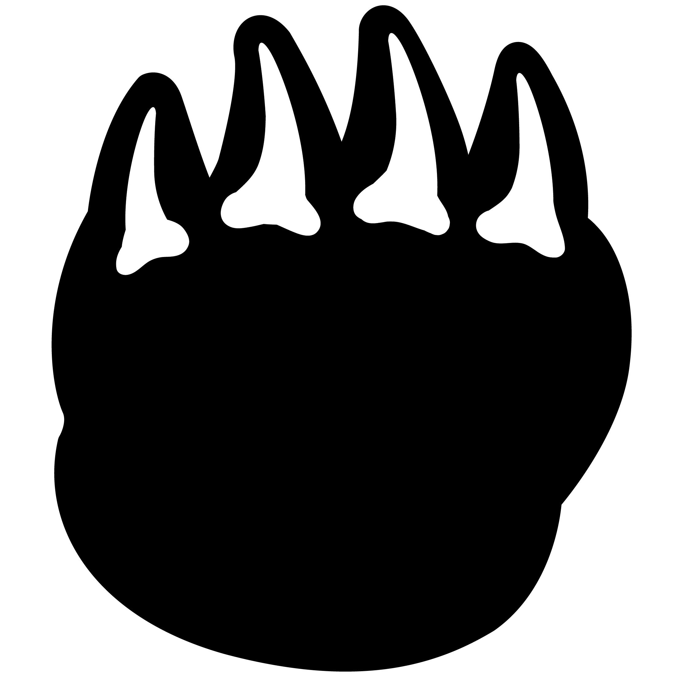 Foam Dragon Claw Mitt 19