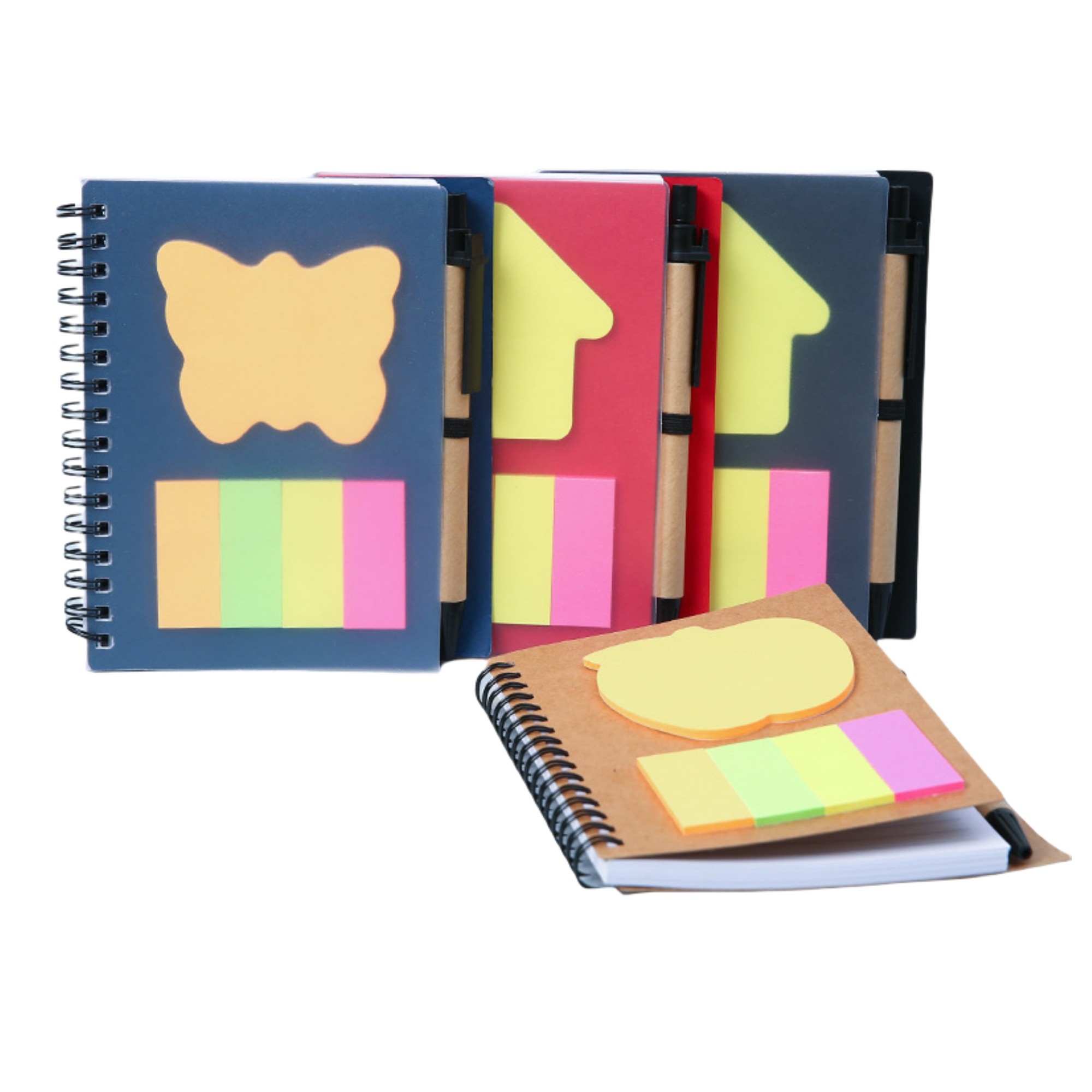 Spiral Notepads With Pen Holder 5