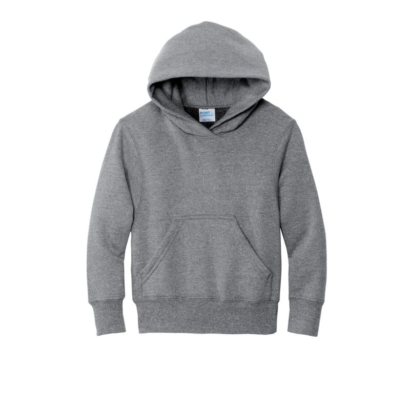 Port & Company - Youth Core Fleece Pullover Hooded Sweatshirt. 2