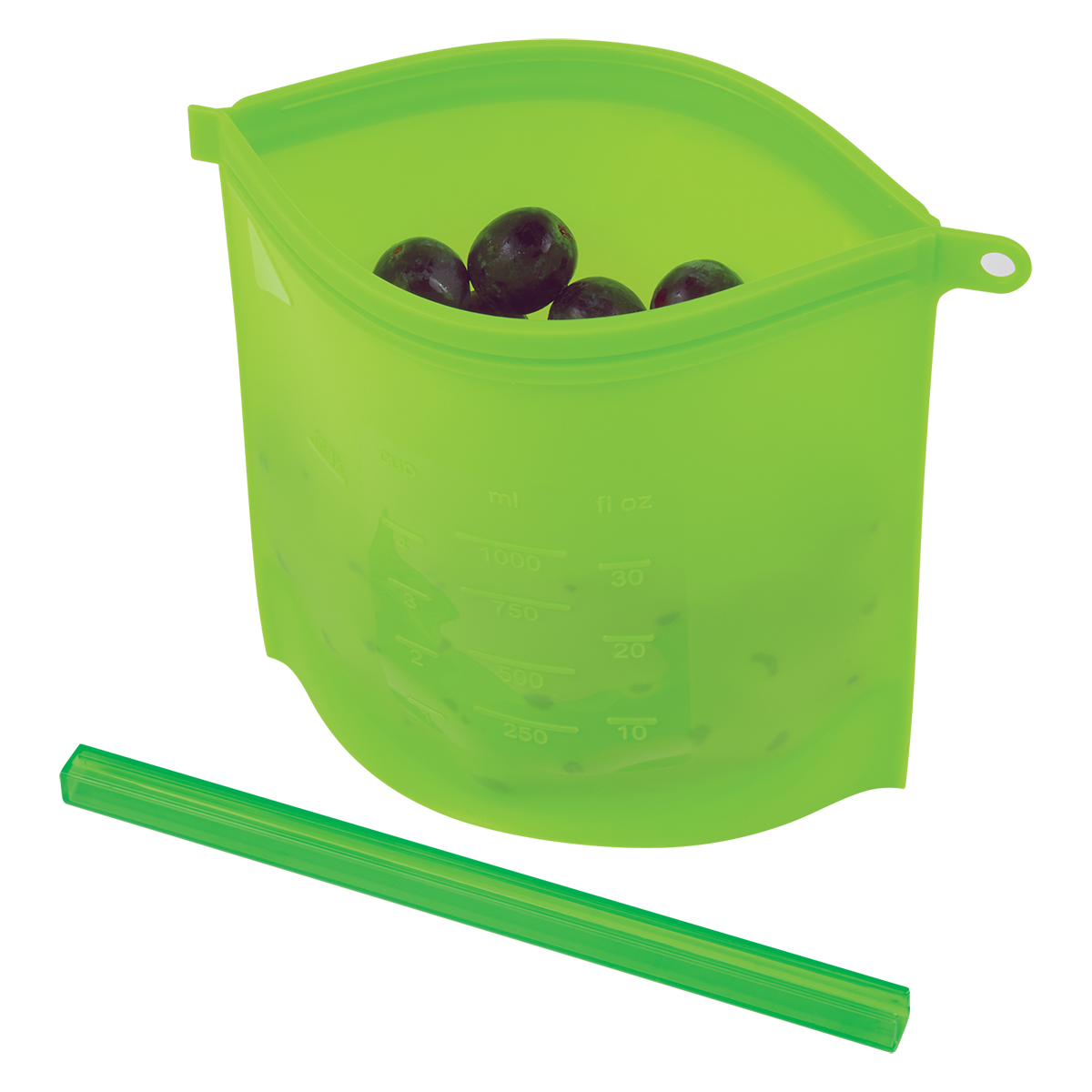 Reusable Food Bag With Plastic Slider 10