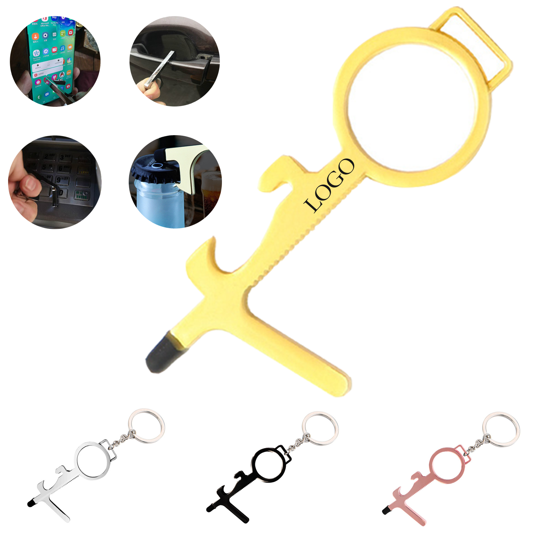 Multipurpose Non-Contact Keychain 1