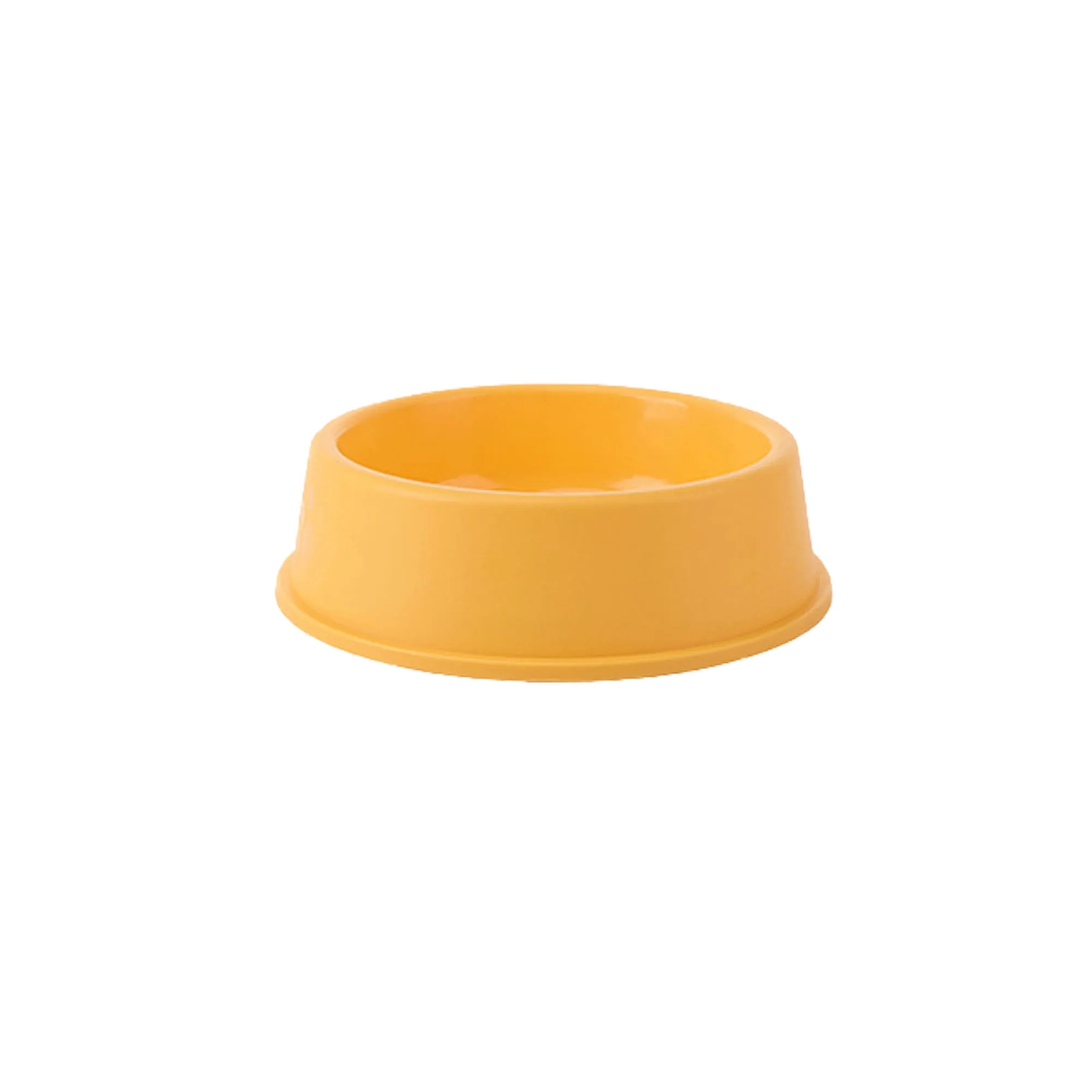 MOQ 50 Plastic Dog Bowl 7"L x 6"W x 2"H 4