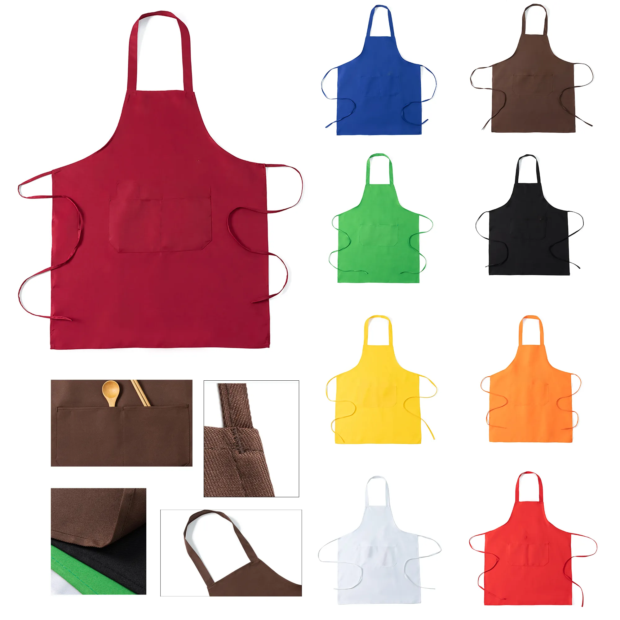 29.6"x25.6" Two-Pocket Apron