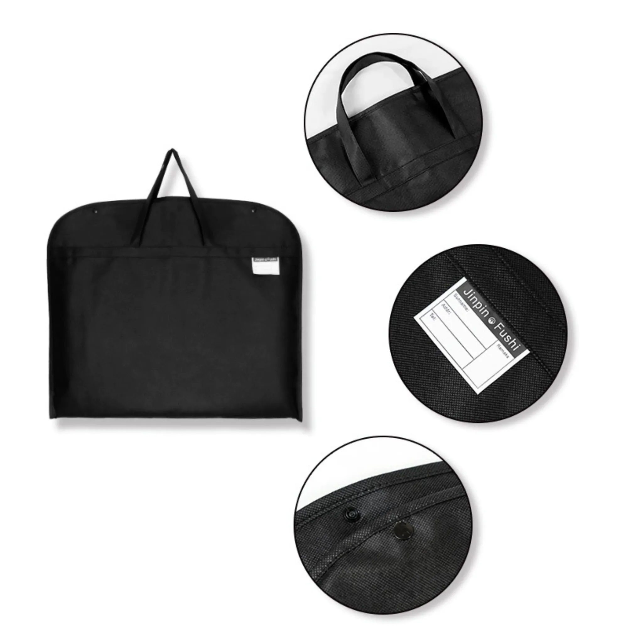 Non-Woven Fabric Travel Garment Bags Environmentally Friendl 4