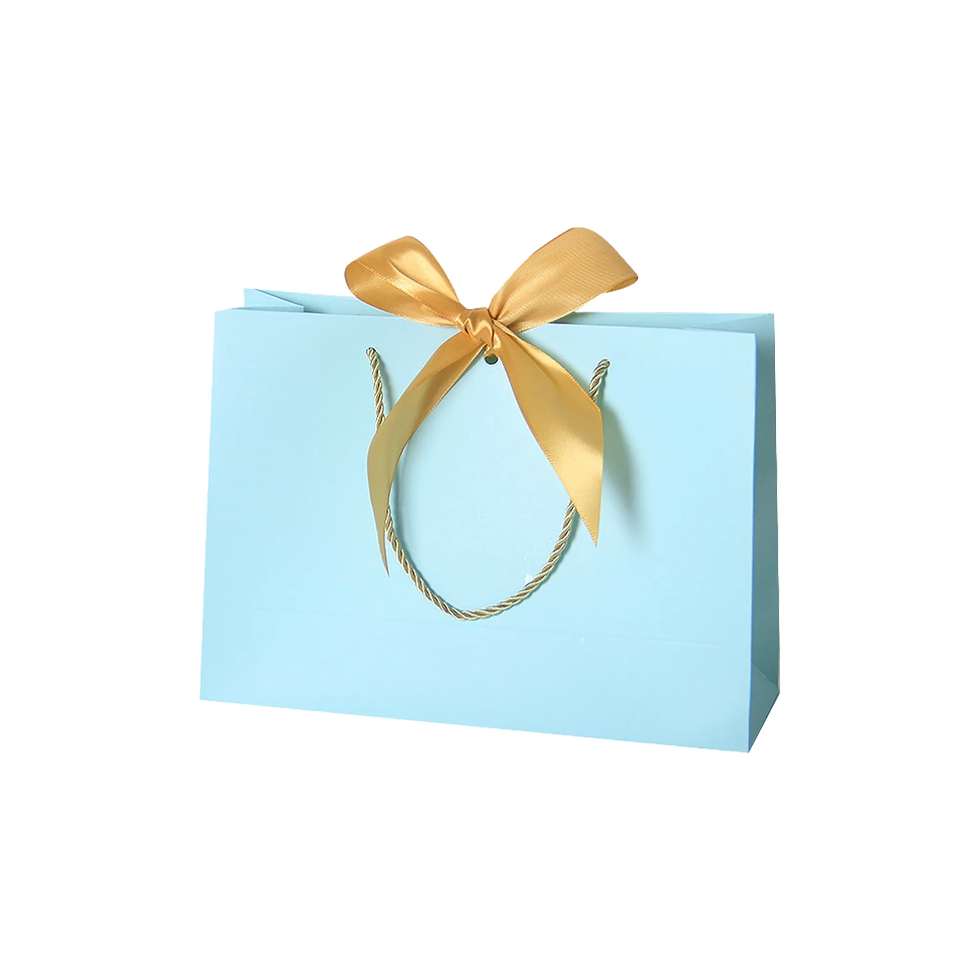 Elegant Paper Gift Bag with Bowknot 5