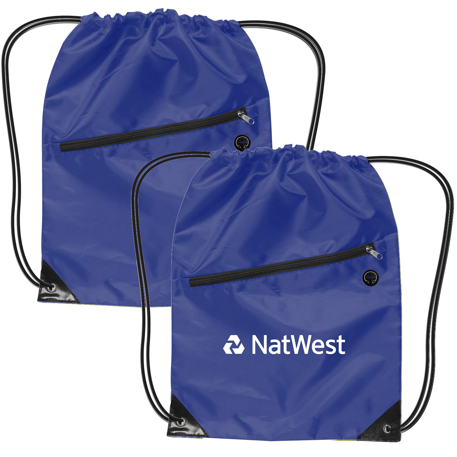Drawstring Backpacks With Earbud Port 7