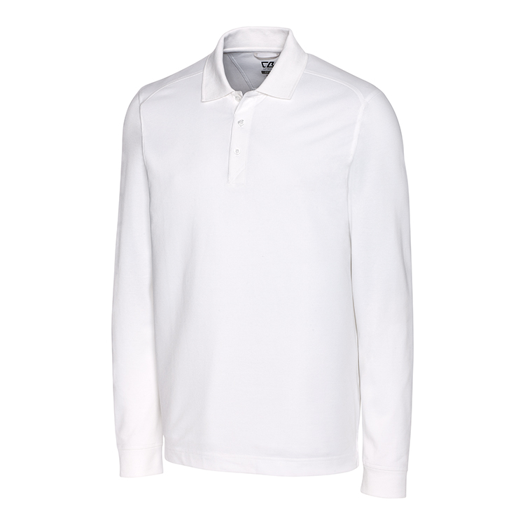 Cutter and Buck Men's Advantage Long Sleeve Polo 3