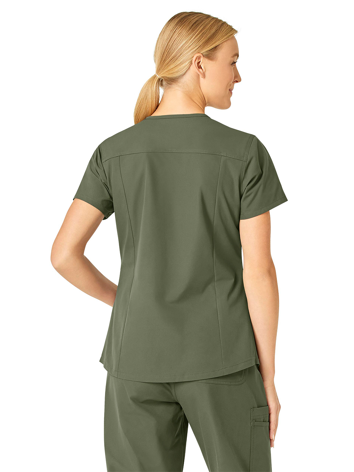Carhartt Scrubs - Force Essentials - Women's Five-Pocket Modern Fit V-Neck Top 18