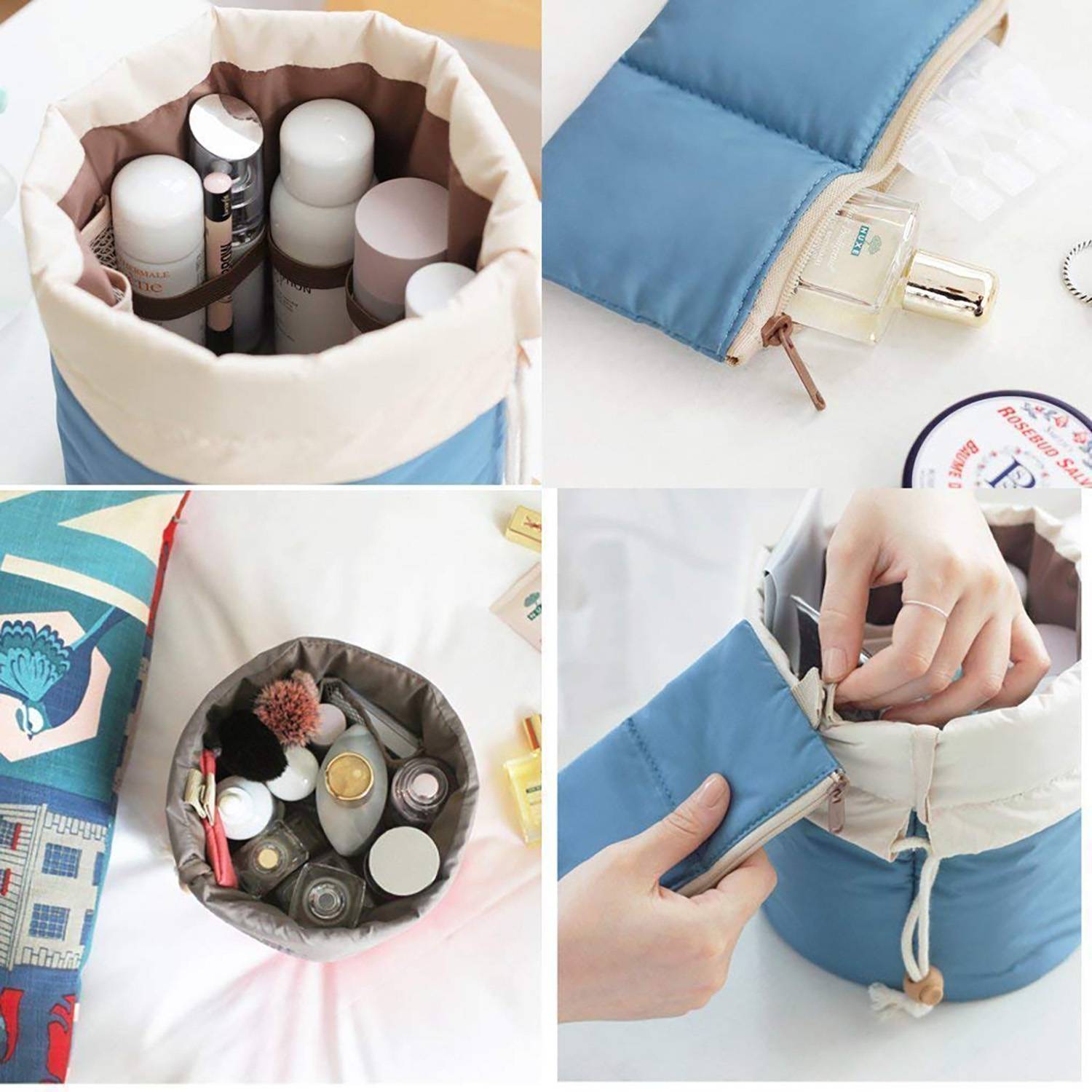 Travel large capacity makeup bag 10