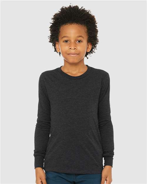 Youth Triblend Long Sleeve Tee - 3513Y 16