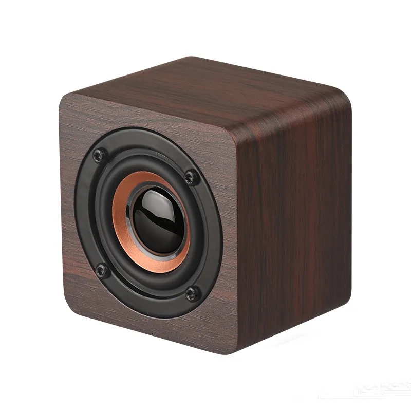 Mini Wireless Wooden Speaker 3