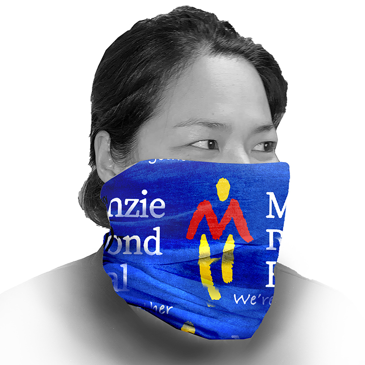 "THE FANDANA™" Full Color Sublimation Import Air Ship Full-Size Multi-Functional Gaiter & Headwear 13