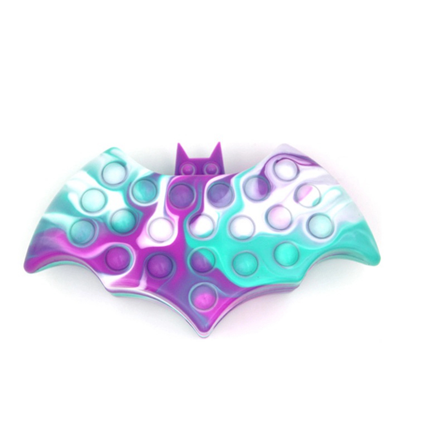 Bat Shaped Silicone Push Pop Bubble Ball Toy 8