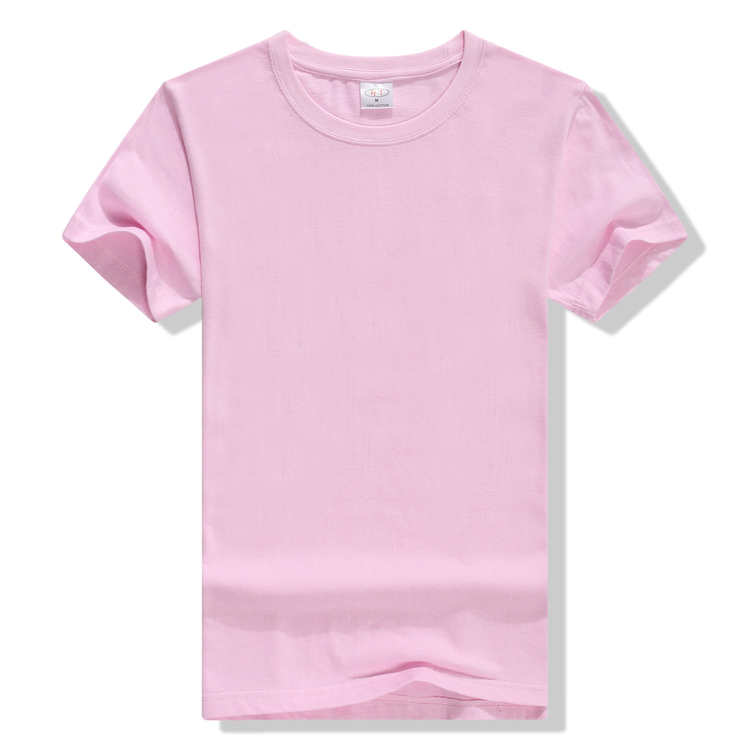 MOQ100 Pure Cotton Round - Neck T - Shirt 6