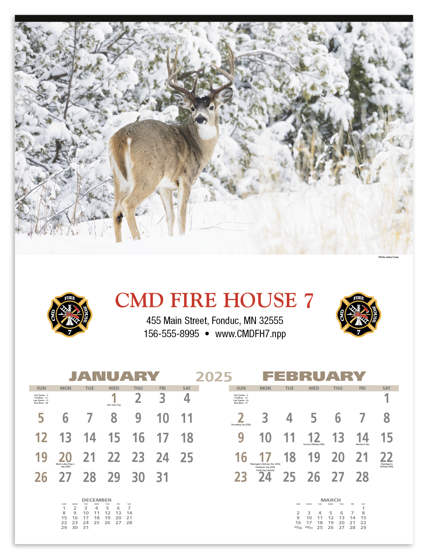 Triumph® Calendars Wildlife Calendar 1
