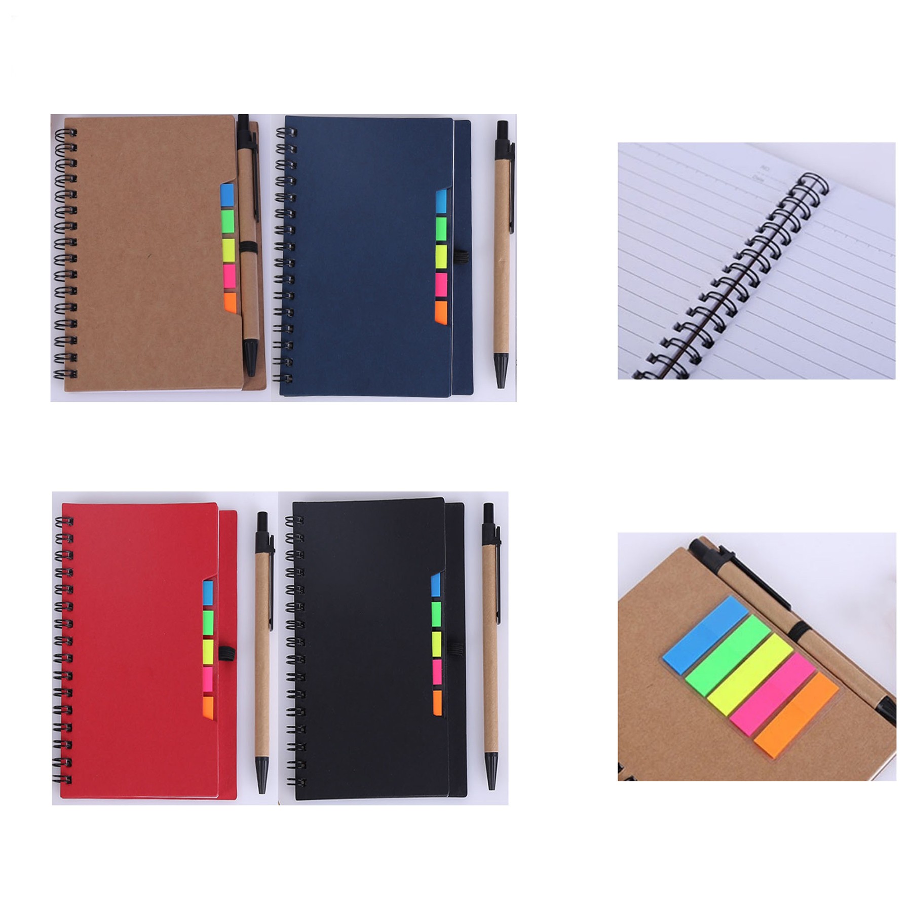 Spiral Notebook With Pen For Notes 2