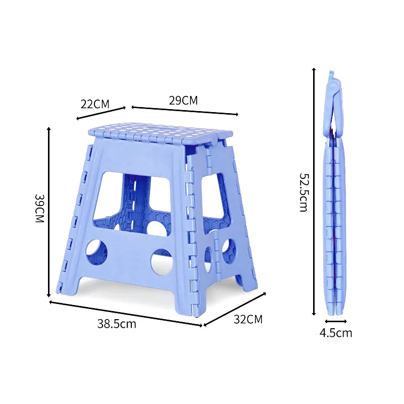 Portable Folding Plastic Stool 7