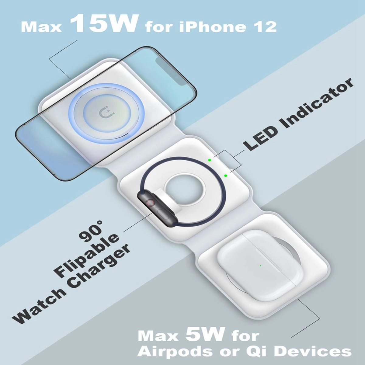 3-in-1 Wireless Charger 2
