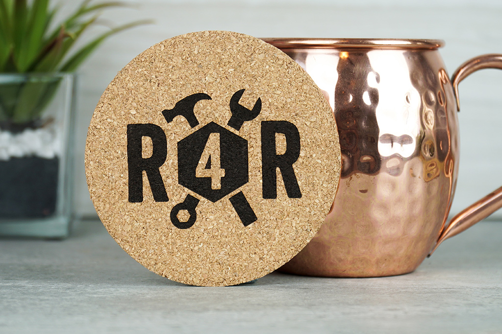 Cork Coasters 4
