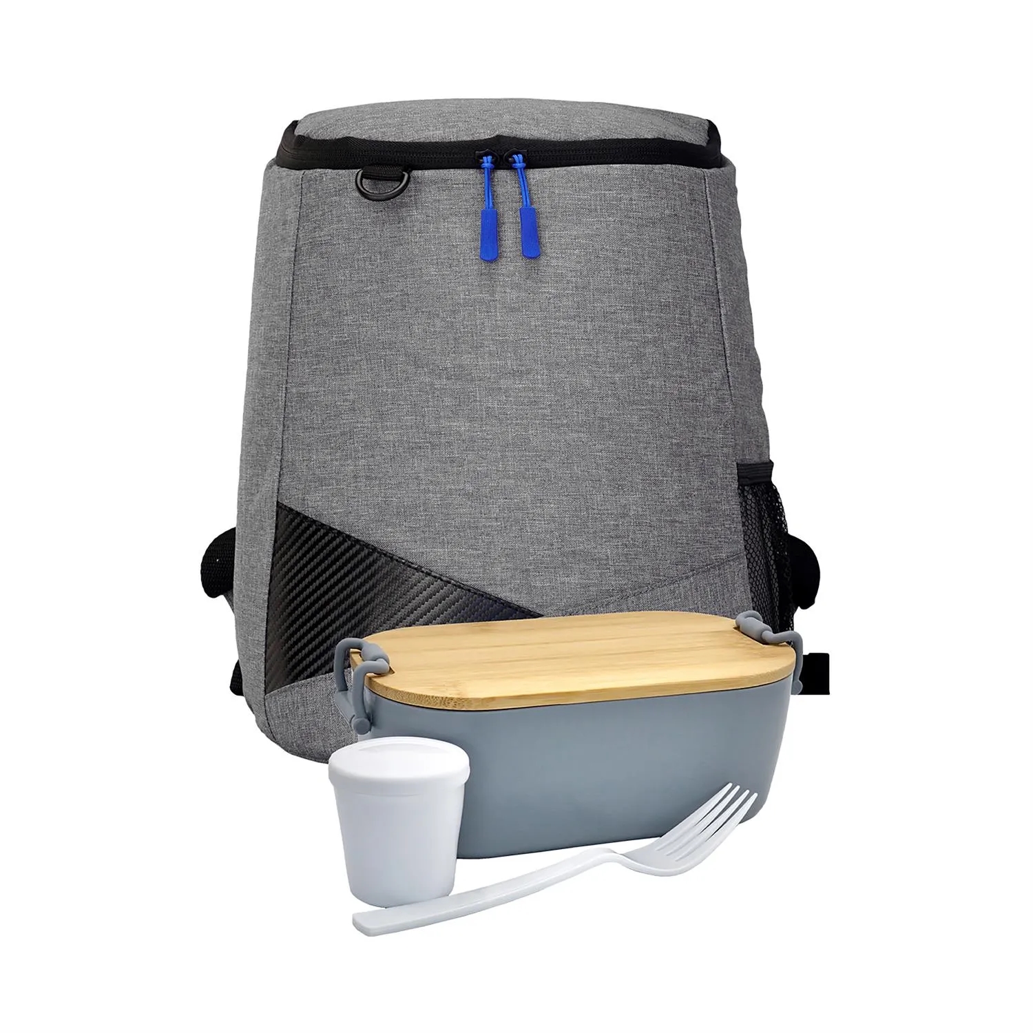 Bamboo Lunch Box Backpack Set 14