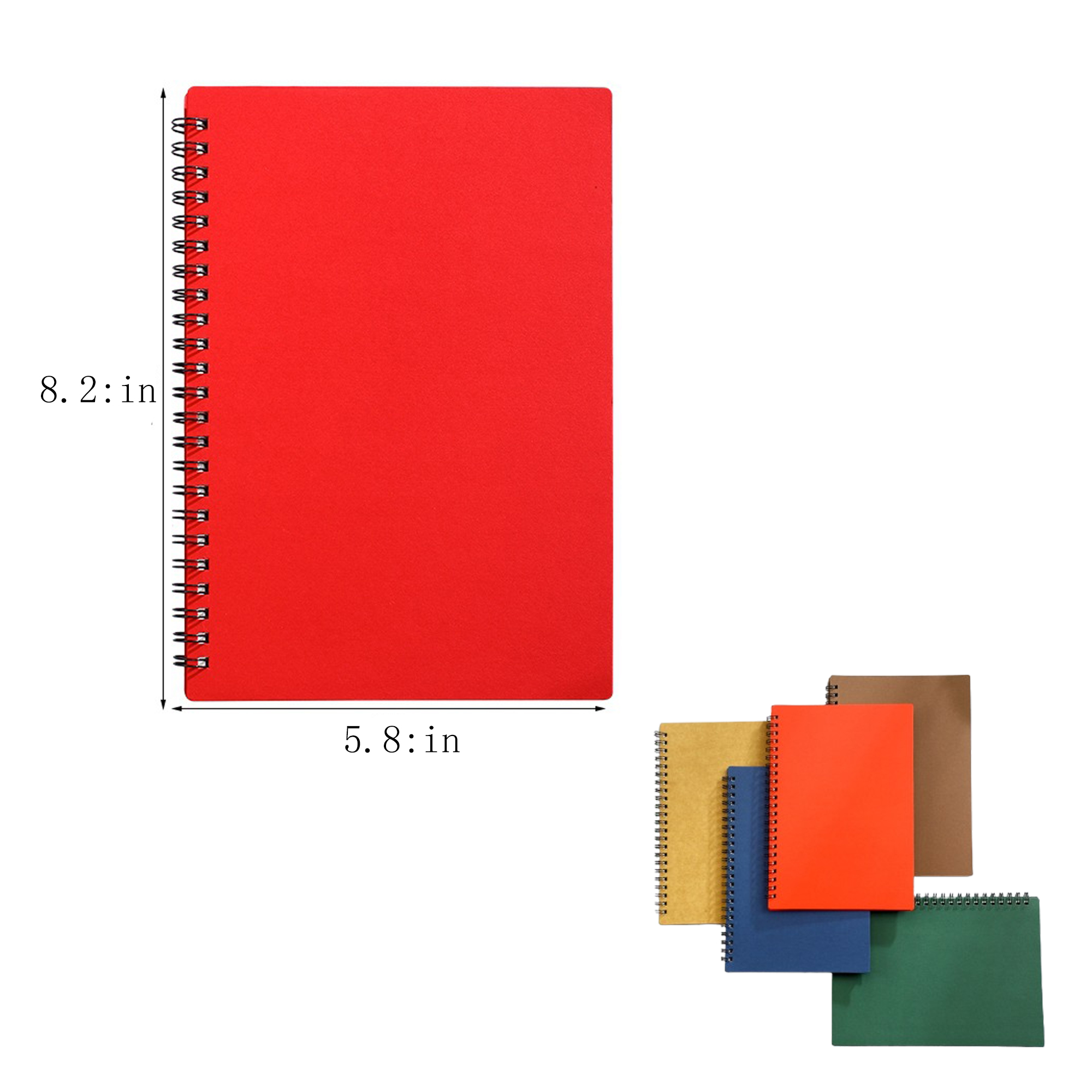 A5 Lined Wirebound Notebook 3