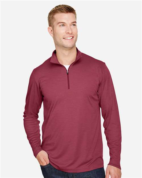 Men's Zone Sonic Heather Performance Quarter-Zip Pullover - TT31H 60