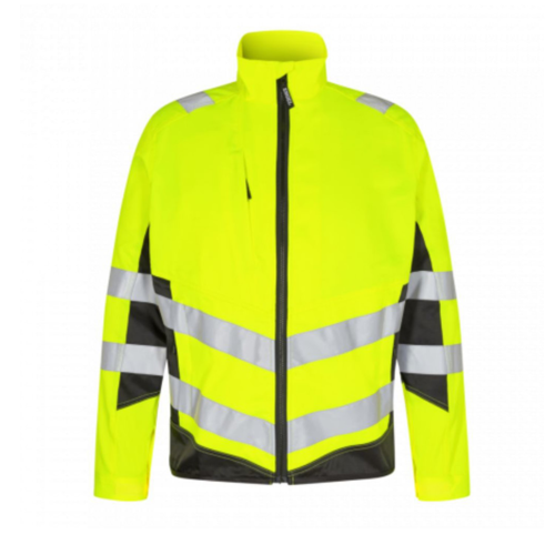 VISIPRO Reflective Safety Jacket with Black Trim - 280G Fleece - ANSI 107-2015 Class 3 2
