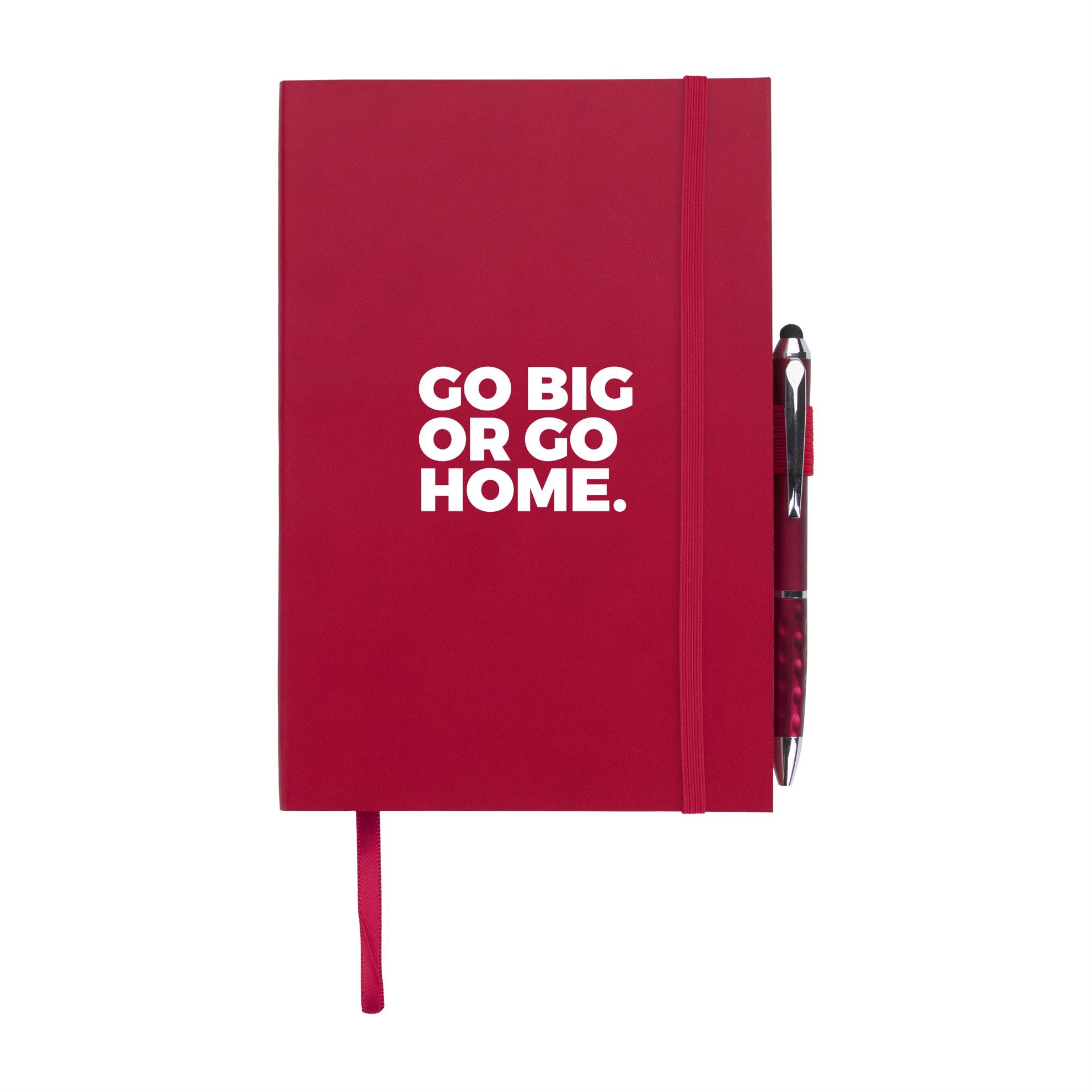 Good Value™ Color Edge Journal with Metallic Stylus Pen 55