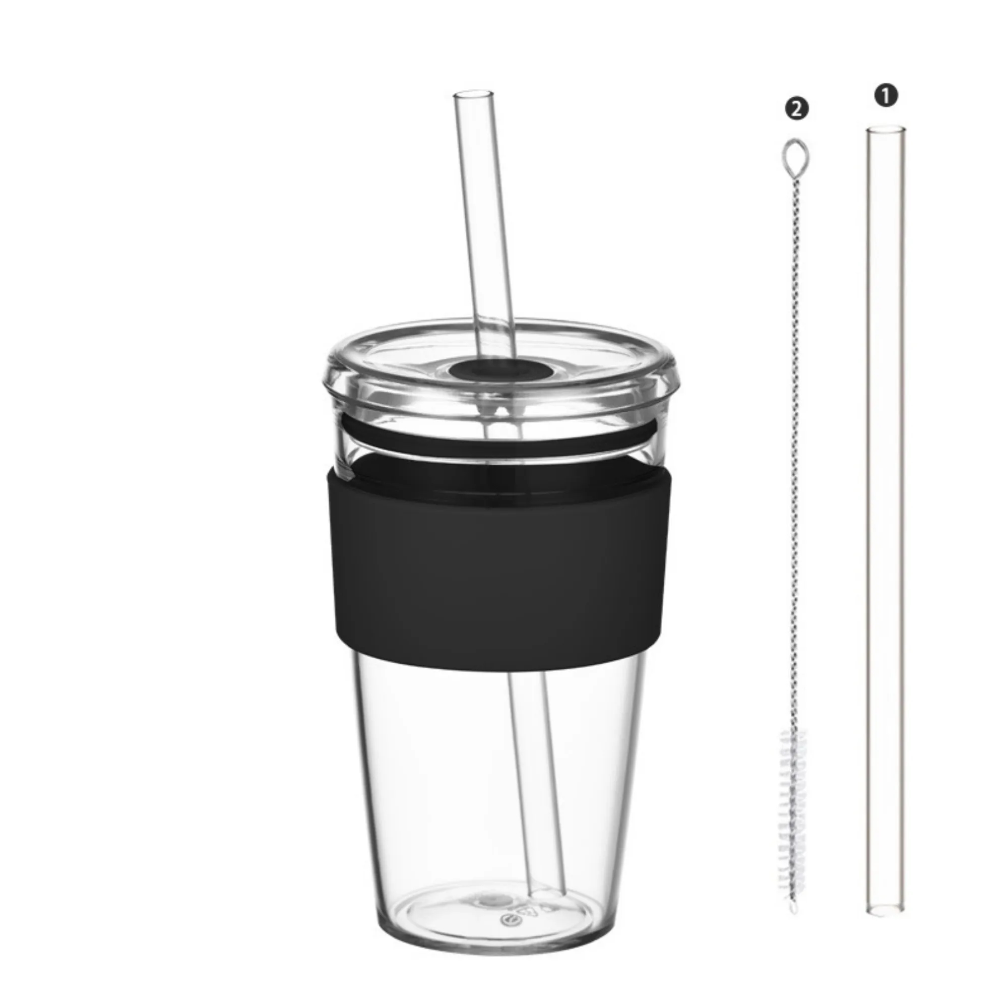 Tritan Sleeve Straw Water Cup 5