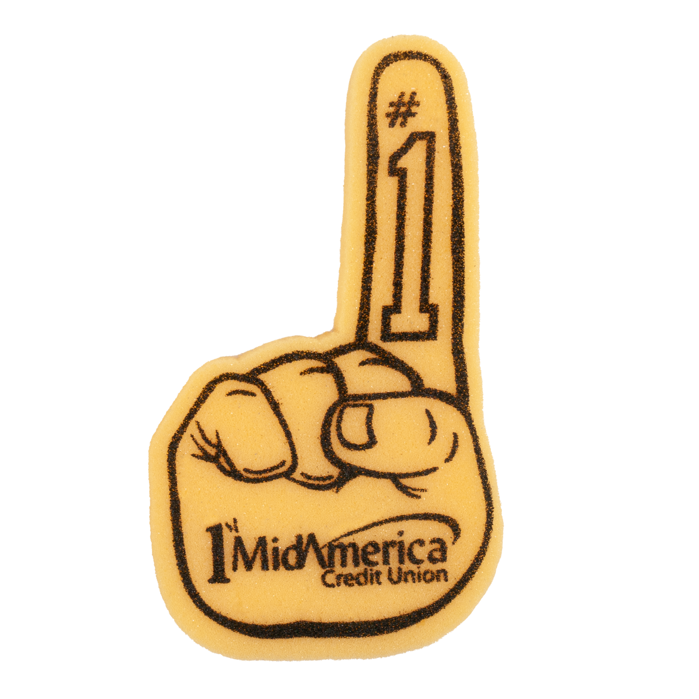 8" #1 Finger Foam Mini 13
