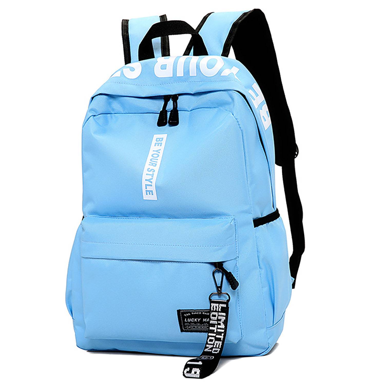 Large Capacity Lightweight Nylon Backpack 9