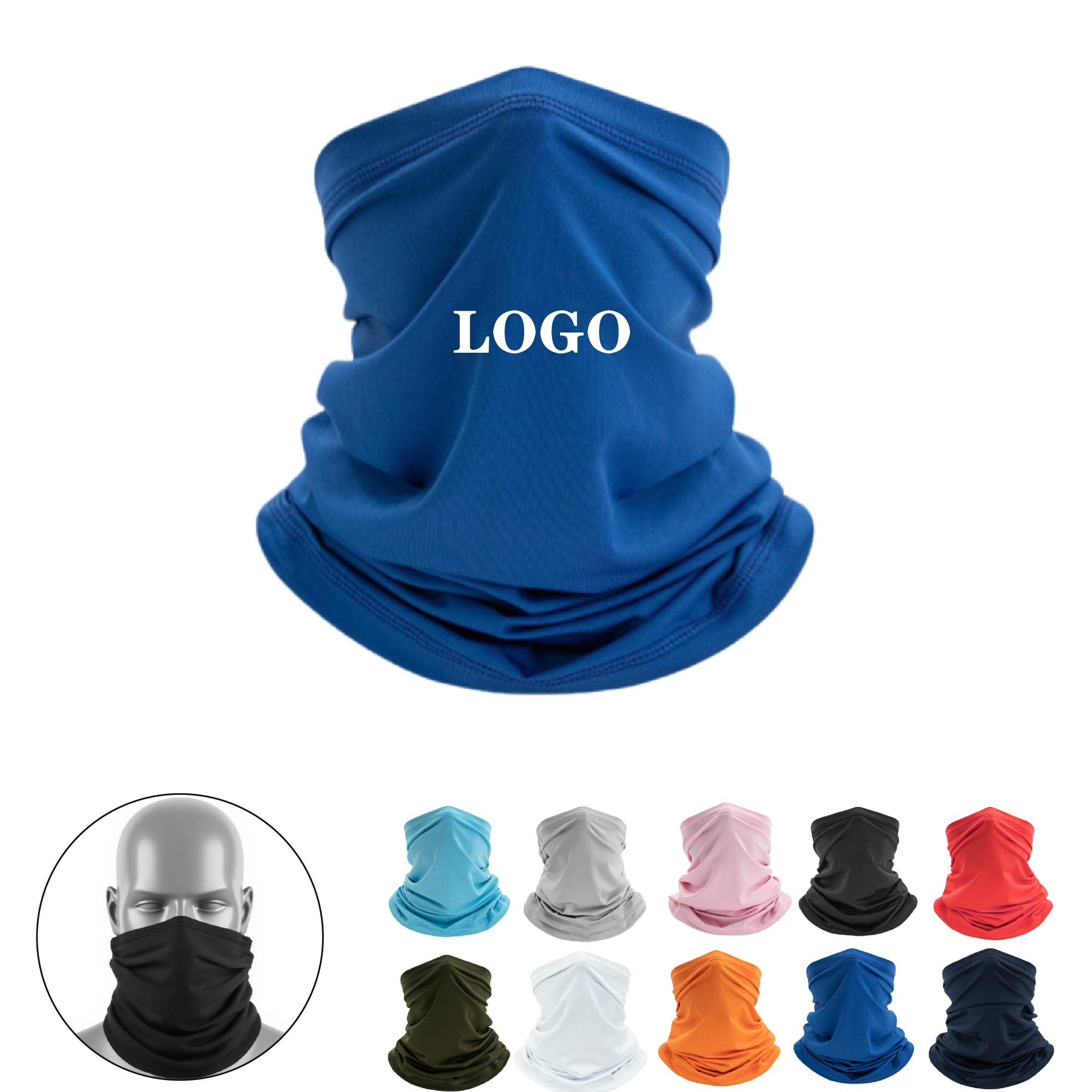 MOQ 20 pcs Cooling Face Cover Scarf 2