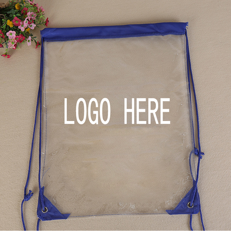PVC Clear Drawstring Backpack 1