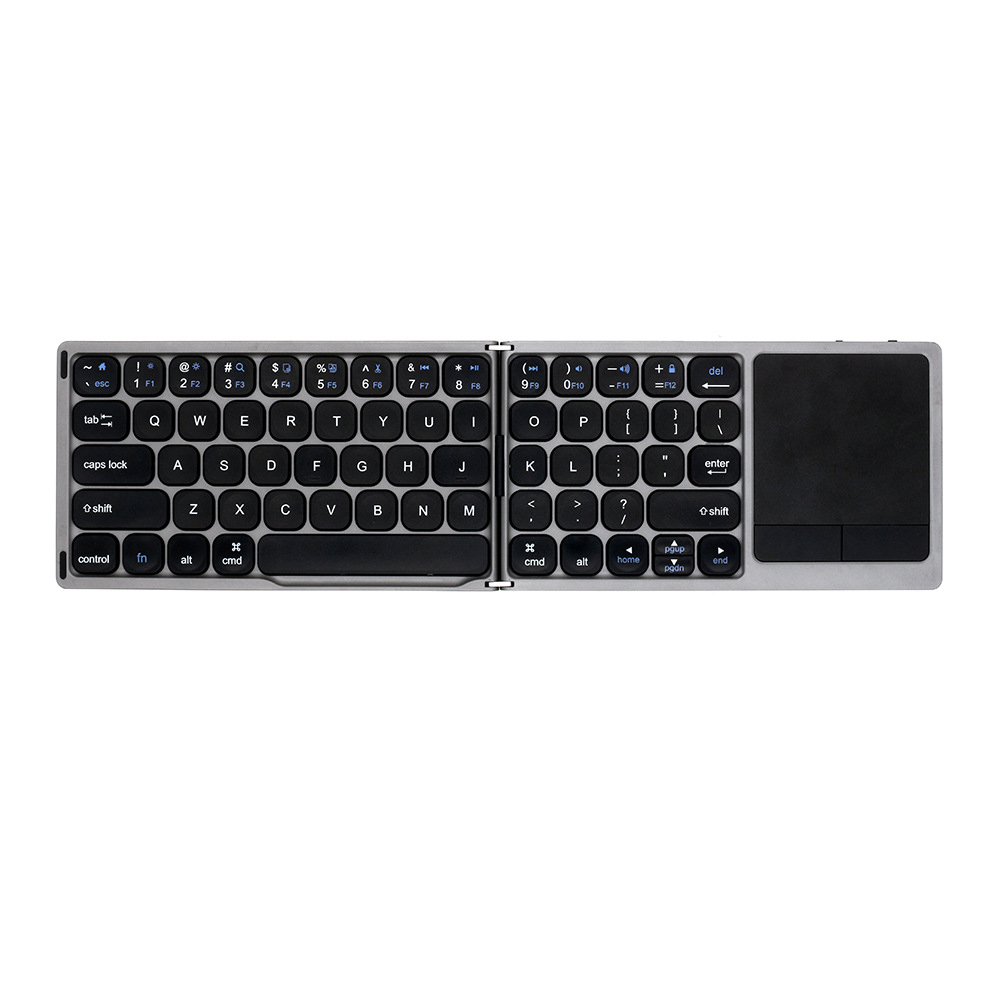 Touch pad; Folding keyboard; TYPE-C charging keyboard; Portable office; Mini foldable keyboard; 3