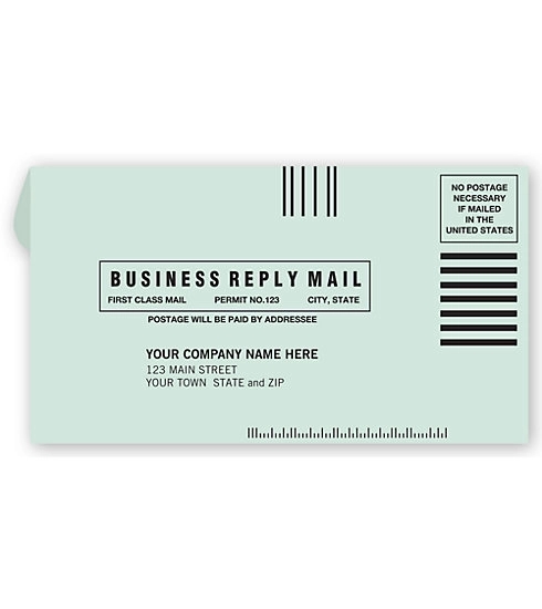 Envelope - #6 3/4 Business Reply 2
