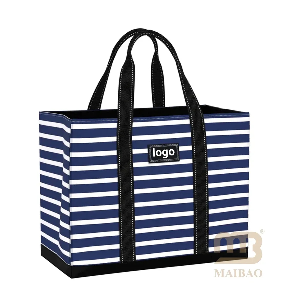 Custom Large Folding Foldable Reusable Tote Bag 4
