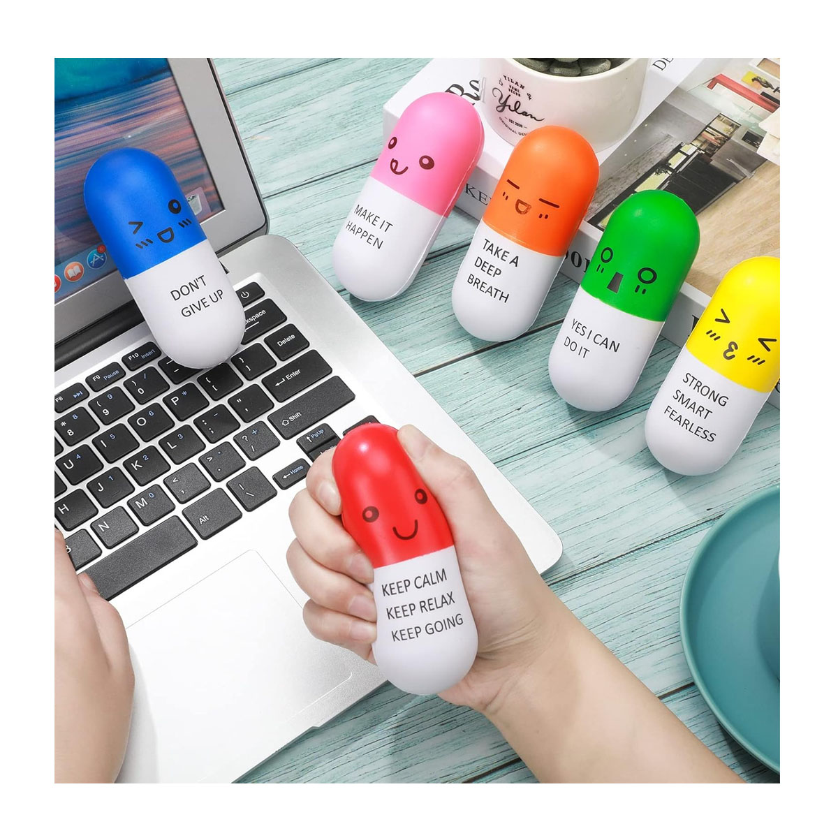 PU Foam Anti-Stress Ball-Pill 4