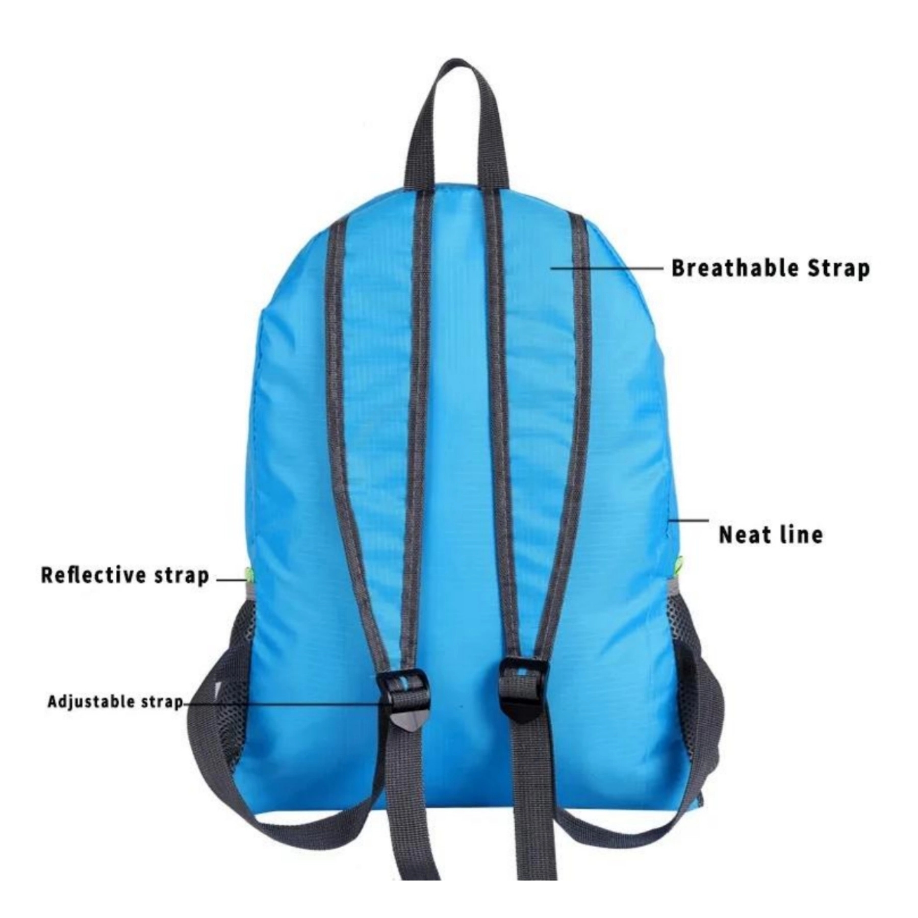Custom Lightweight Packable Foldable Backpack 16