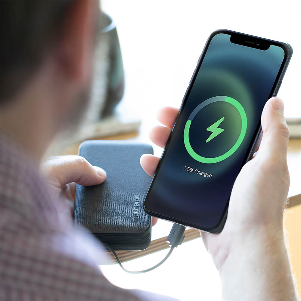 myCharge Powerhub Plus 6,000mAh Everything Built in Portable Charger 6