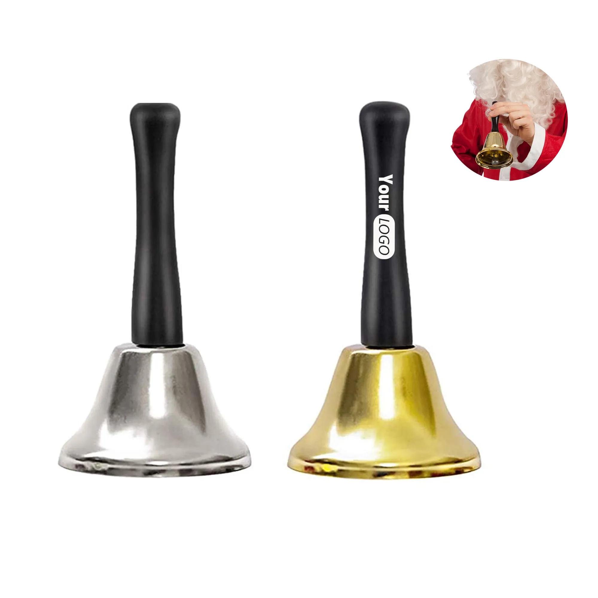 Metal Christmas Hand Bell 4