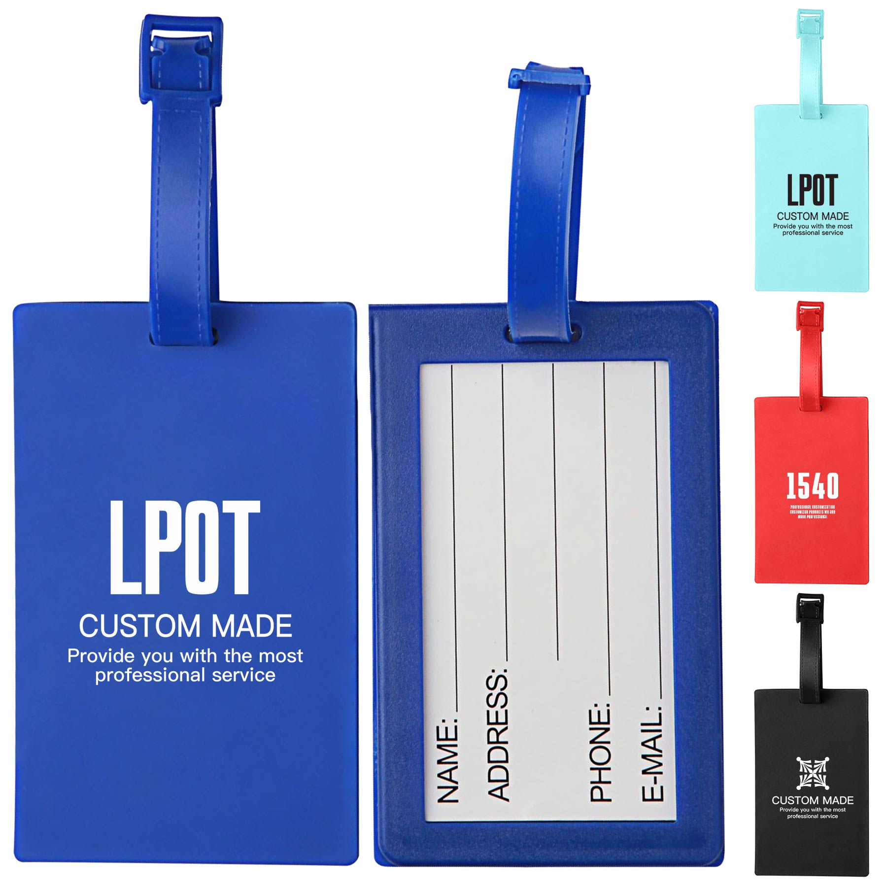 PVC Luggage Tags 1